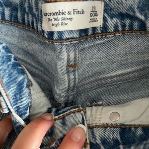 The 90’s skinny vintage Abercrombie and Fitch. Never worn